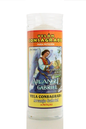 Geweihte Kerze &quote;Arcangel Gabriel&quote;