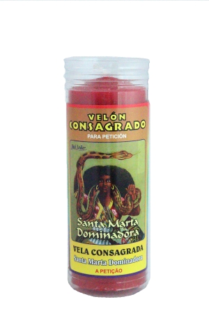 Geweihte Kerze &quote;Santa Marta Dominadora&quote;