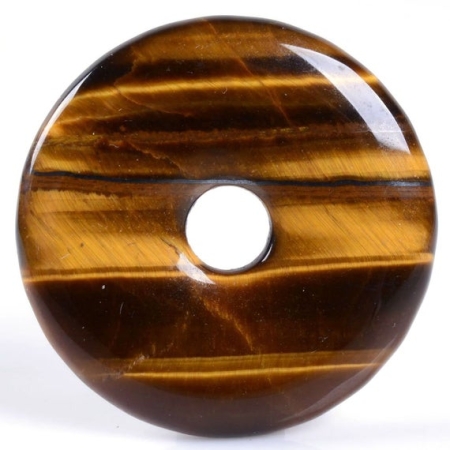 Pi-Stein Donut Tigerauge 30mm