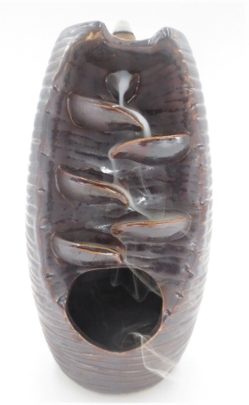 Rückfluss Weihrauchbrenner Wasserfall Bronze