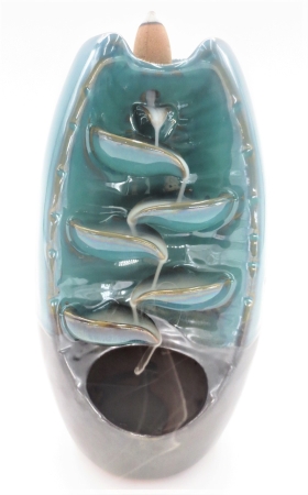 Rückfluss Weihrauchbrenner Wasserfall Moosgrün