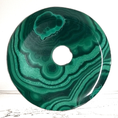 Pi-Stein Donut Malachit 40mm