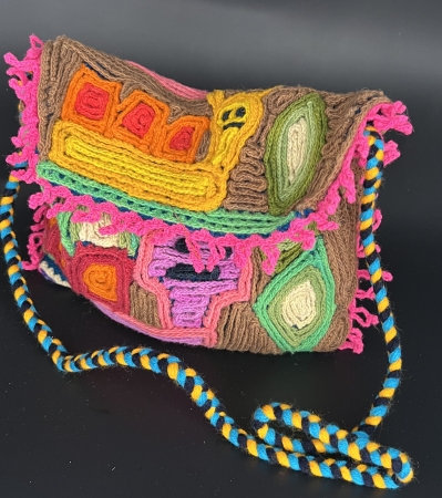 Colorful shoulder bag Ayacucho