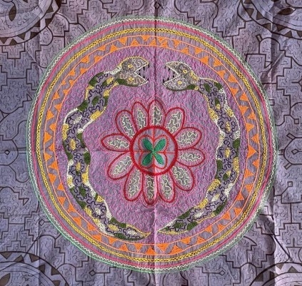 Shipibo-Altar- Decke Aya Dream