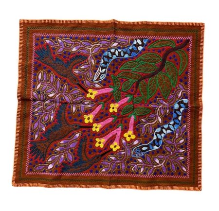 Shipibo Cloth &quote;Nourishment&quote;