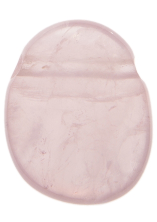 Rosenquarz Anhänger in Tropfenform gebohrt Rosenquarz Anhänger in Tropfenform gebohrt