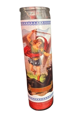 Erzengel Michael Glaskerze