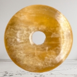 Pi-Stein Donut Calcit Orange 40 mm