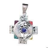 Silber Anhänger "e;Chakana"e; 2. seitig) Silber Anhänger "e;Chakana"e; 2. seitig)