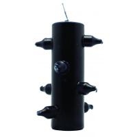 7 wick Candle Black (Dissolves spells and curses)