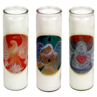 Duftkerzen Engel 3 Kerzen in Glas