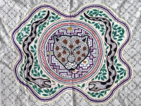 Shipibo Altar-Cloth &quote;Otorongo&quote;