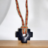 Chakana aus Machu Picchu Stein